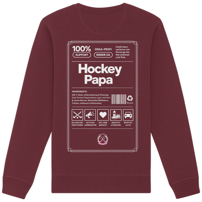 Hockey Papa - Organic Basic Unisex Sweatshirt