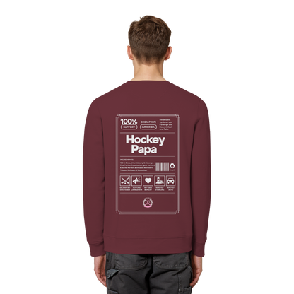 Hockey Papa - Organic Basic Unisex Sweatshirt