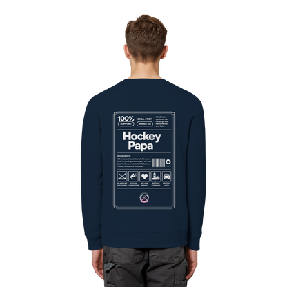 Hockey Papa - Organic Basic Unisex Sweatshirt