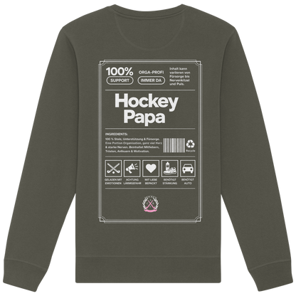Hockey Papa - Organic Basic Unisex Sweatshirt