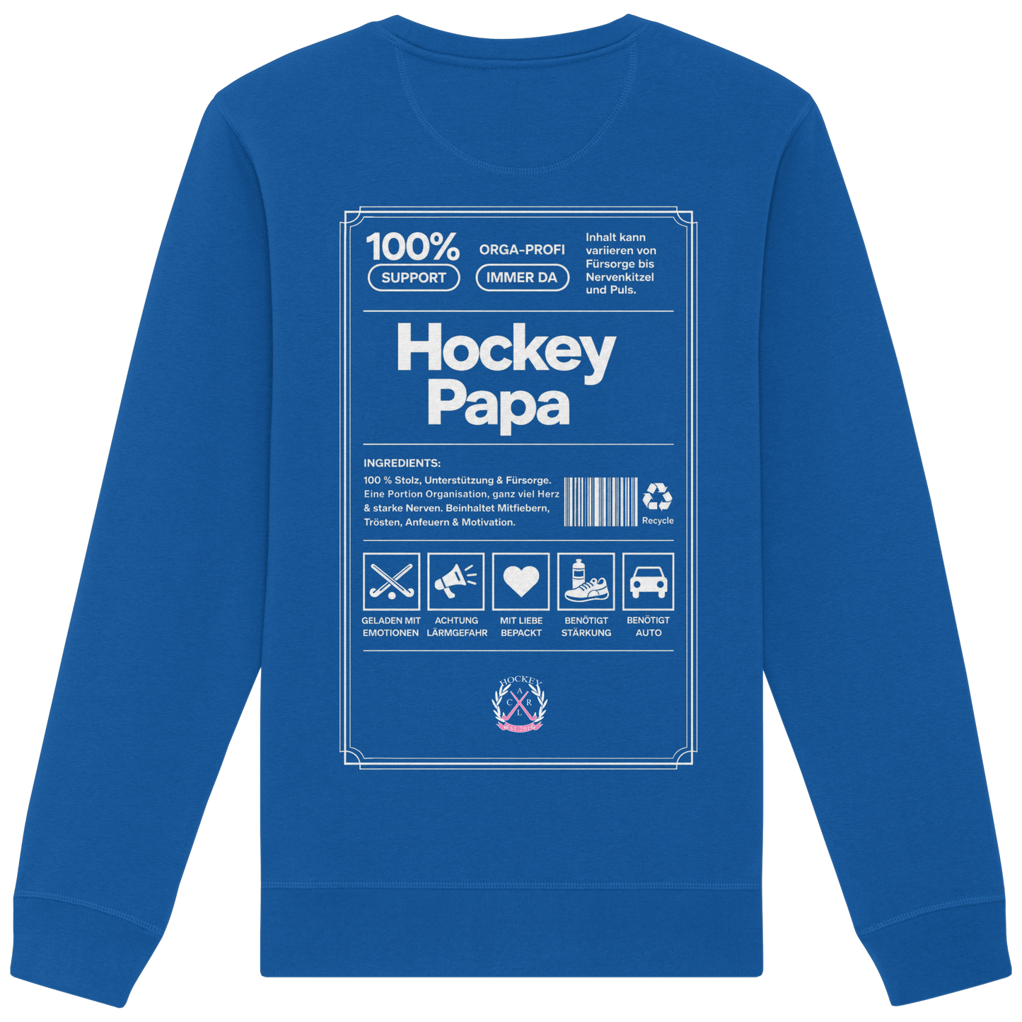 Hockey Papa - Organic Basic Unisex Sweatshirt