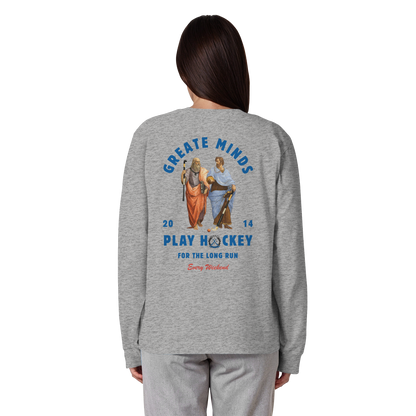 Greate Minds - Organic Heavy Oversized Longsleeve T-Shirt - Hockeycarl