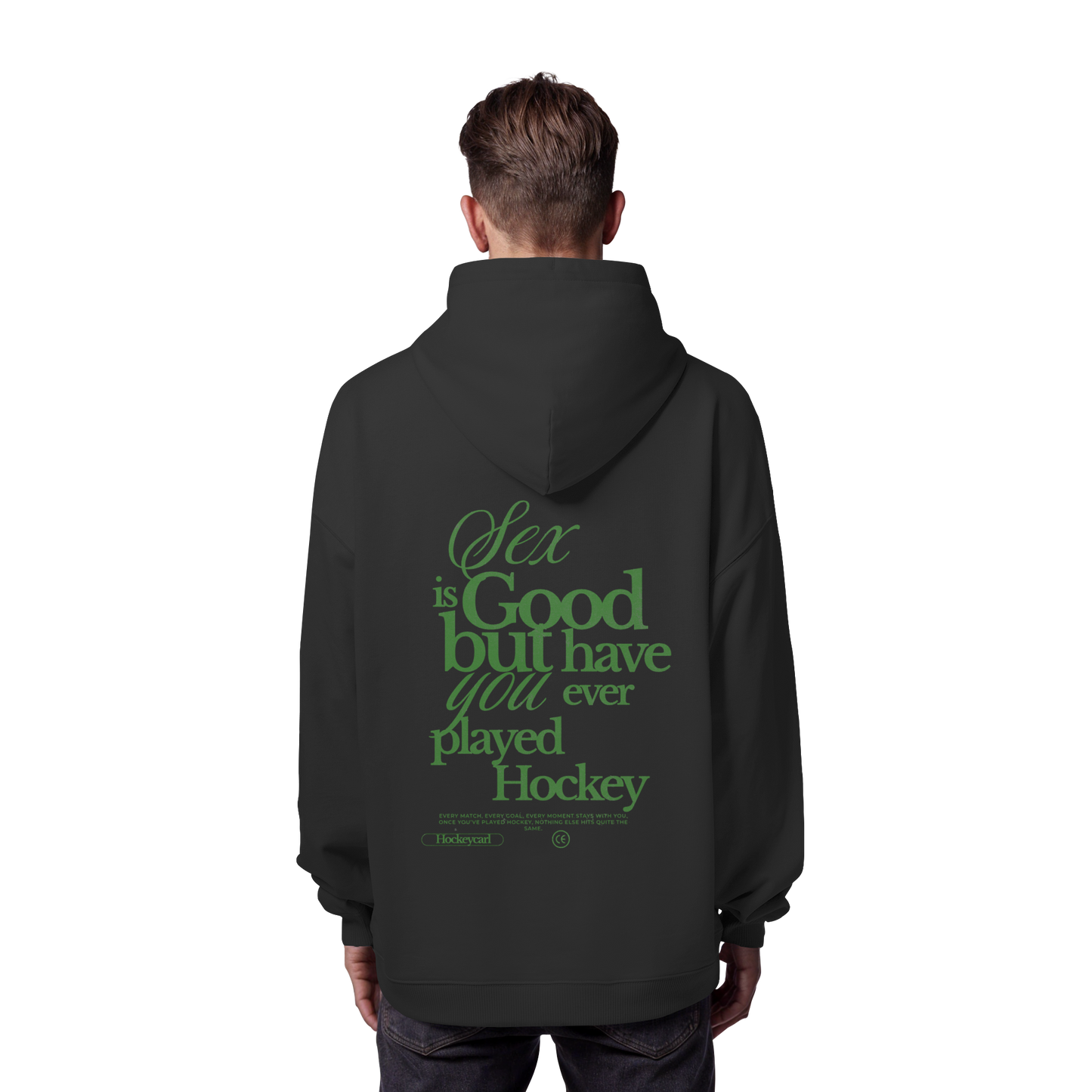 Sex is good - Organic Oversize Hoodie - Hockeycarl
