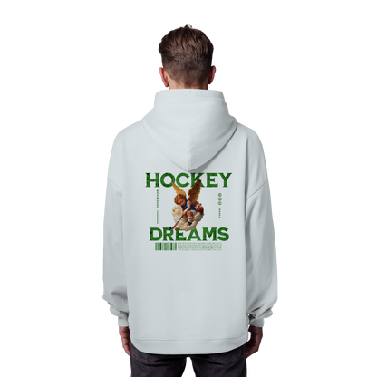 Hockey Dreams - Organic Oversize Hoodie - Hockeycarl