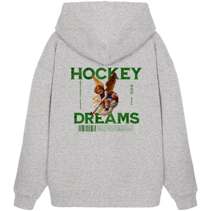 Hockey Dreams - Organic Oversize Hoodie - Hockeycarl