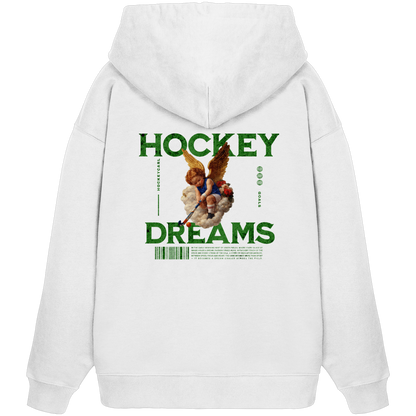 Hockey Dreams - Organic Oversize Hoodie - Hockeycarl