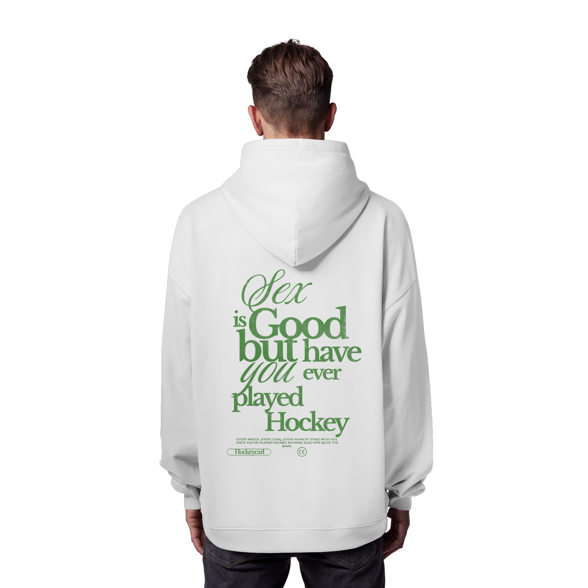 Sex is good - Organic Oversize Hoodie - Hockeycarl