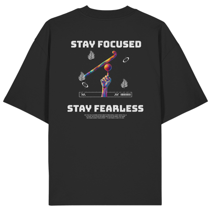 Stay Focused - Organic Oversize Shirt - Hockeycarl