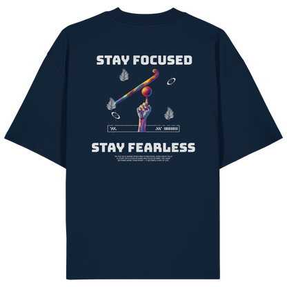 Stay Focused - Organic Oversize Shirt - Hockeycarl