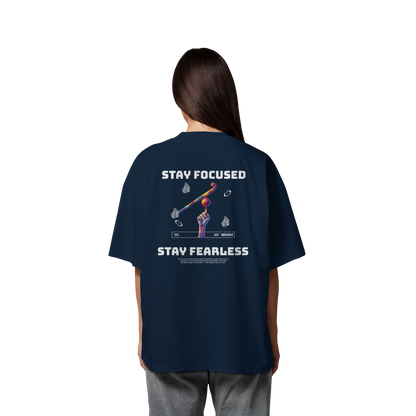 Stay Focused - Organic Oversize Shirt - Hockeycarl