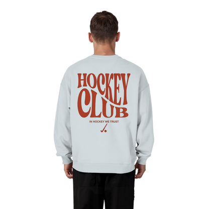 Hockey Club - Organic Oversize Sweatshirt - Hockeycarl