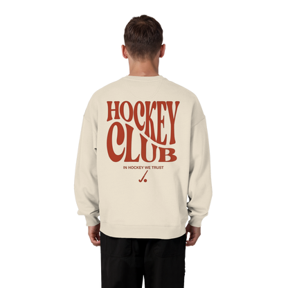 Hockey Club - Organic Oversize Sweatshirt - Hockeycarl