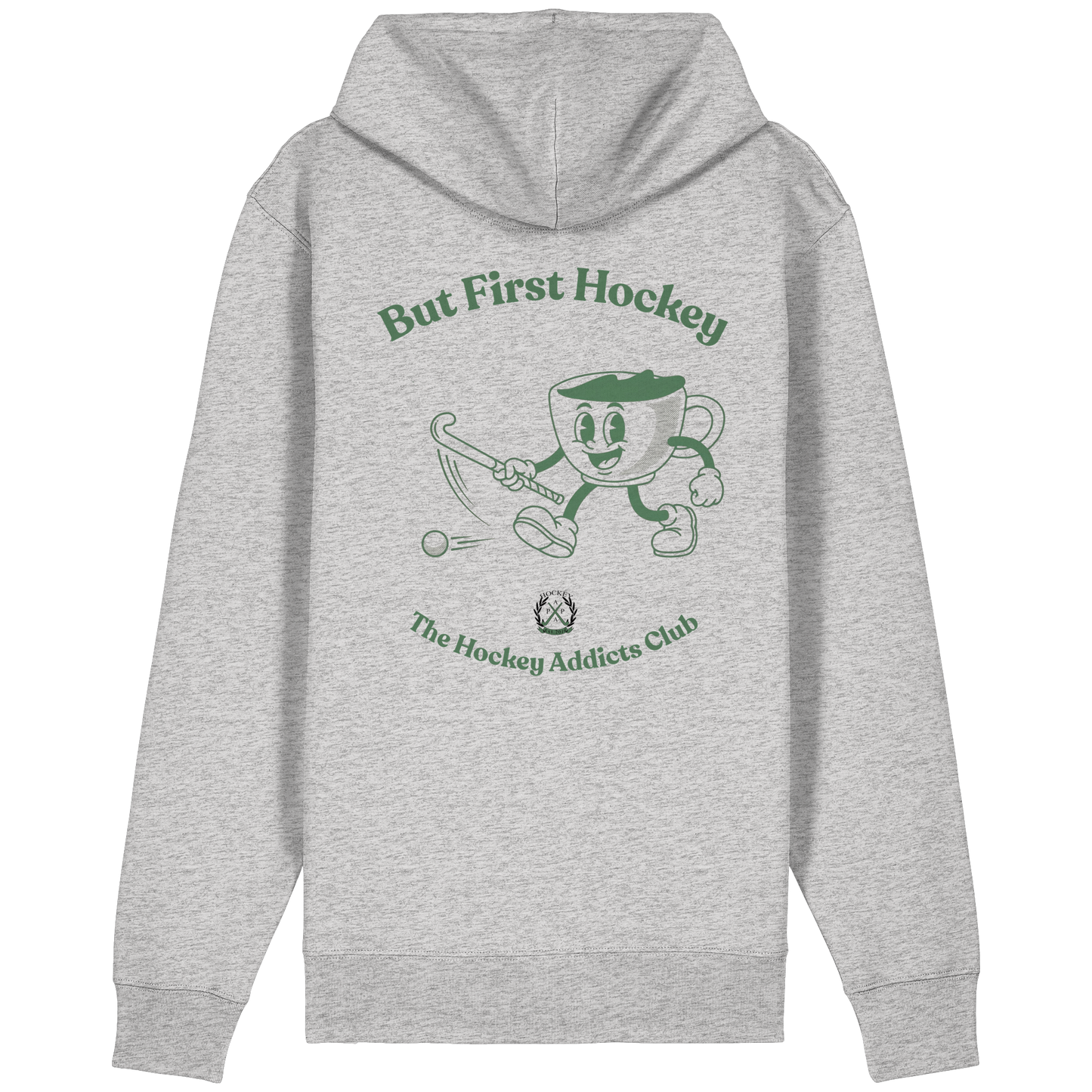 But First Hockey - Organic Relaxed Zipper - Hockeycarl