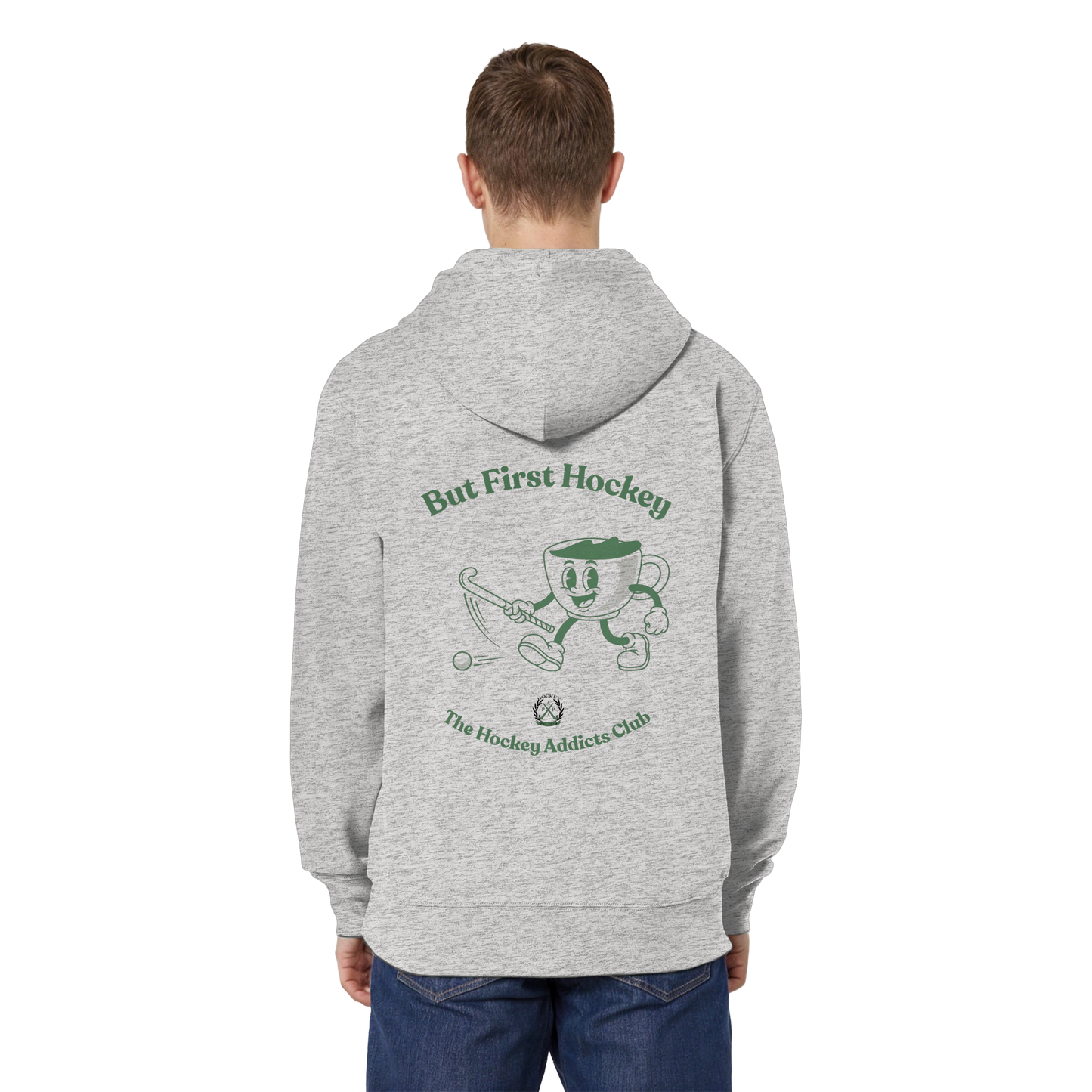 But First Hockey - Organic Relaxed Zipper - Hockeycarl