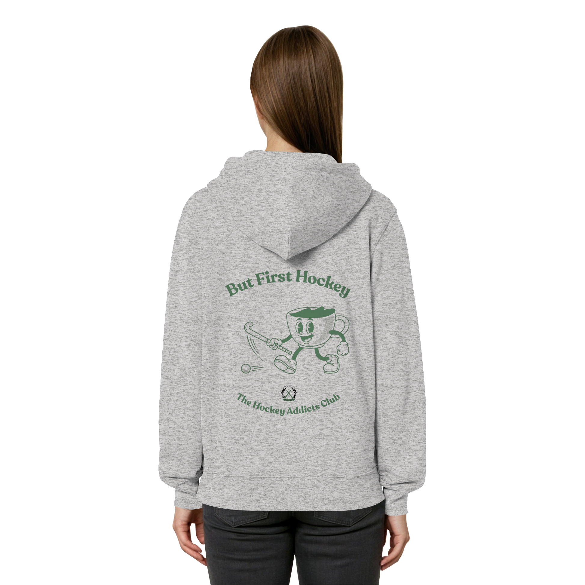 But First Hockey - Organic Relaxed Zipper - Hockeycarl