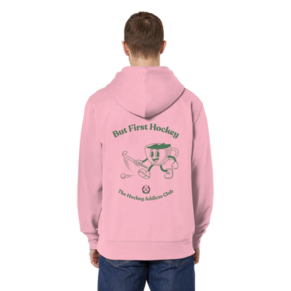 But First Hockey - Organic Relaxed Zipper - Hockeycarl