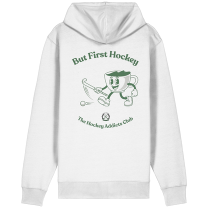 But First Hockey - Organic Relaxed Zipper - Hockeycarl