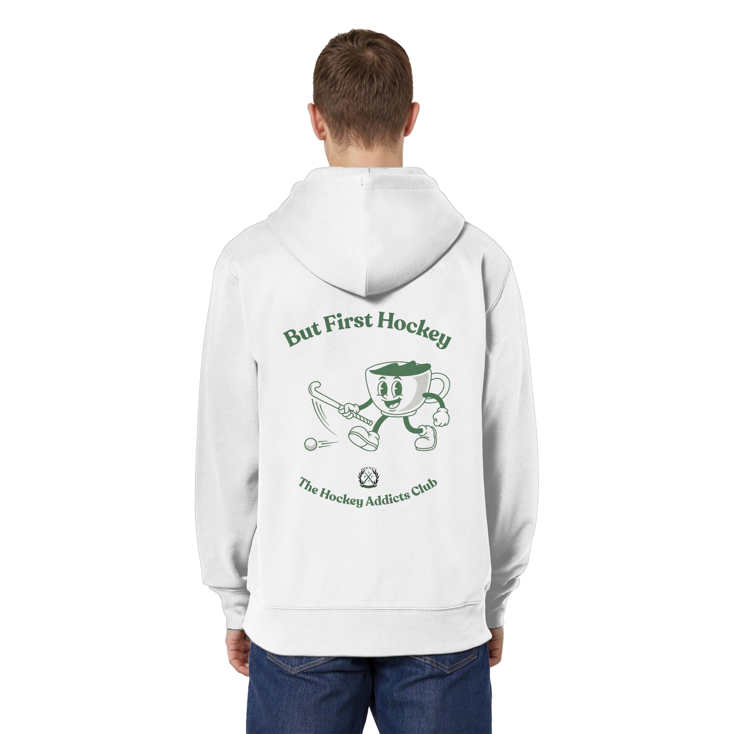 But First Hockey - Organic Relaxed Zipper - Hockeycarl
