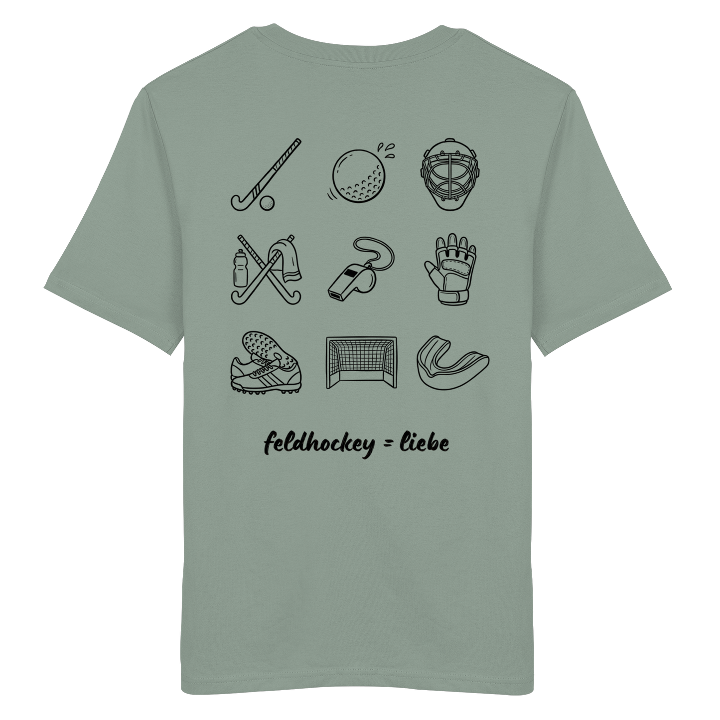 Feldhockey Liebe - Organic Shirt - Hockeycarl