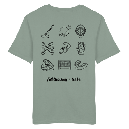Feldhockey Liebe - Organic Shirt - Hockeycarl