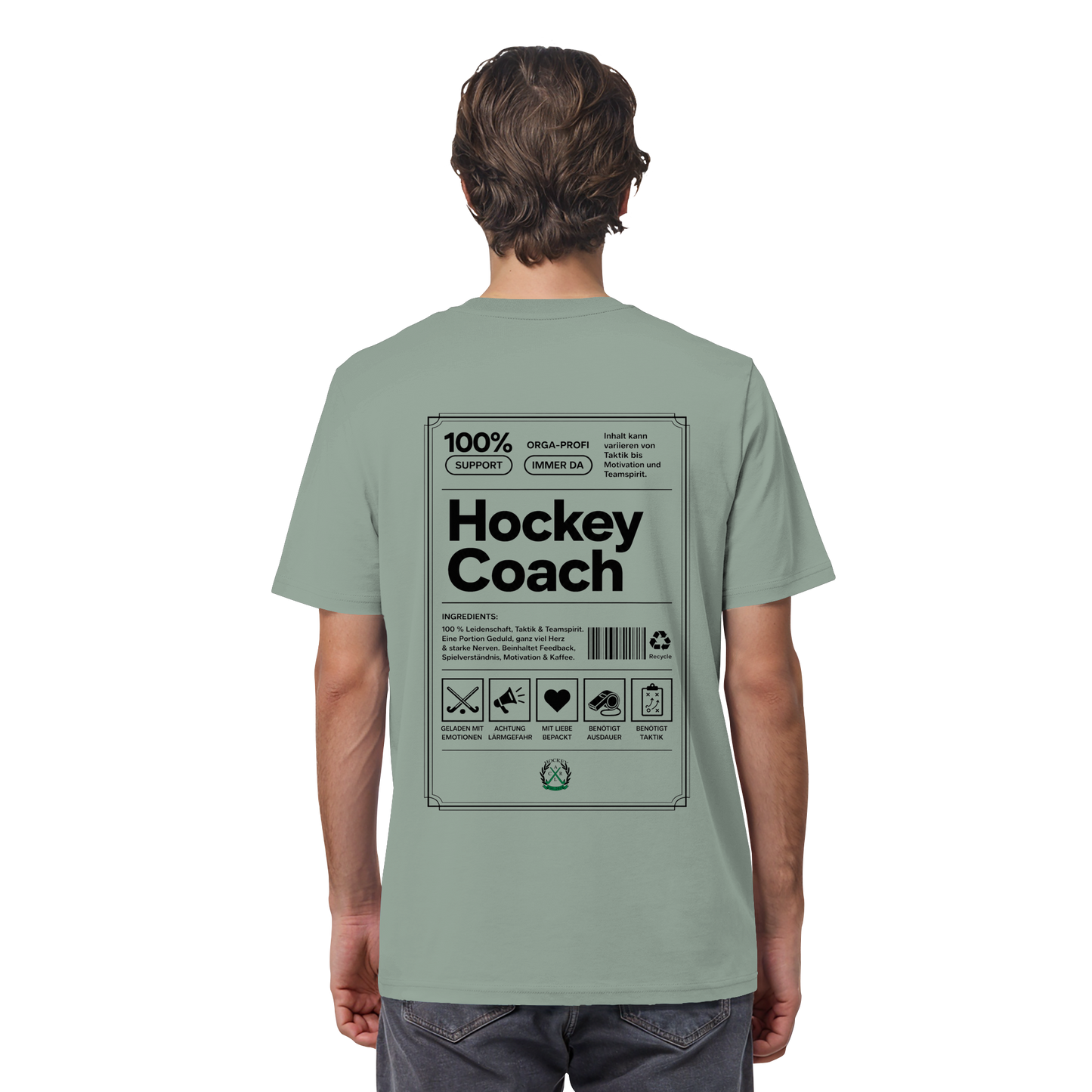 Hockey Coach - Organic Shirt - Hockeycarl