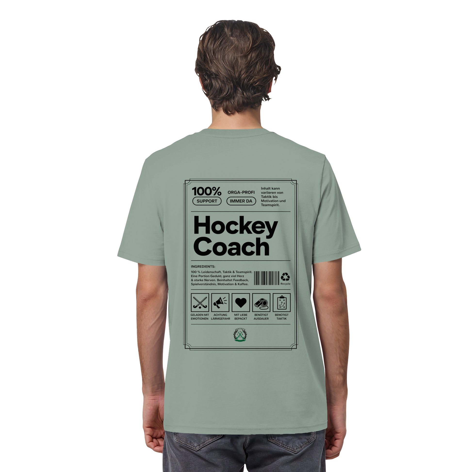 Hockey Coach - Organic Shirt - Hockeycarl