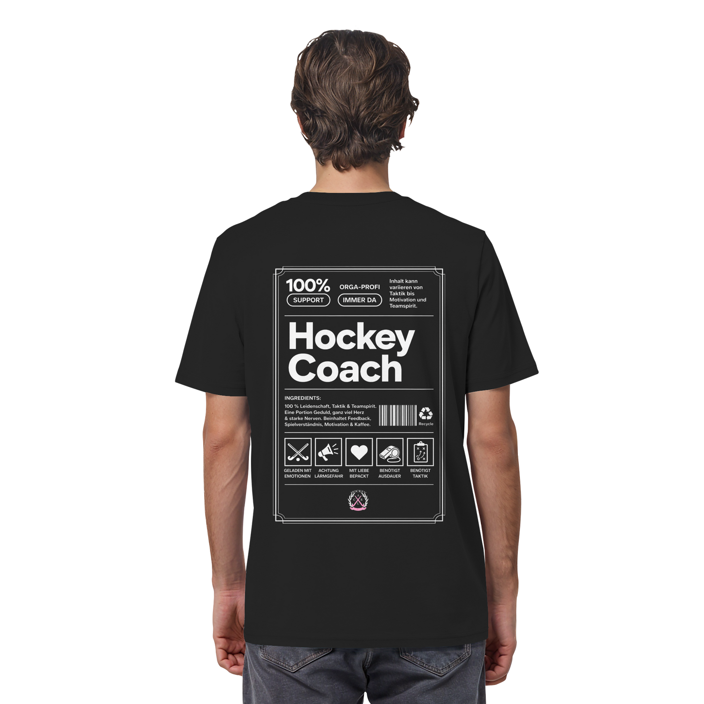 Hockey Coach - Organic Shirt - Hockeycarl