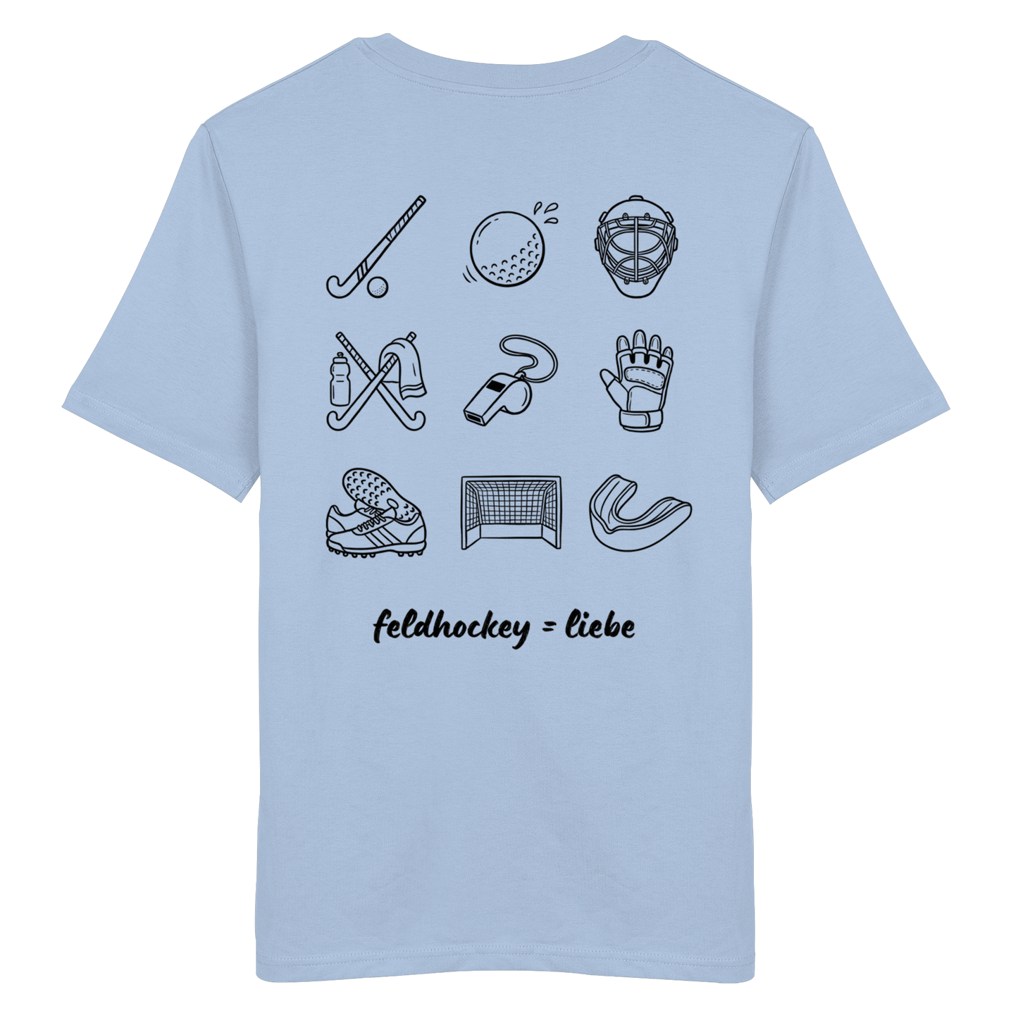 Feldhockey Liebe - Organic Shirt - Hockeycarl