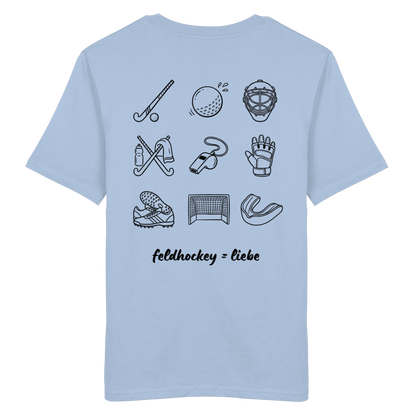 Feldhockey Liebe - Organic Shirt - Hockeycarl