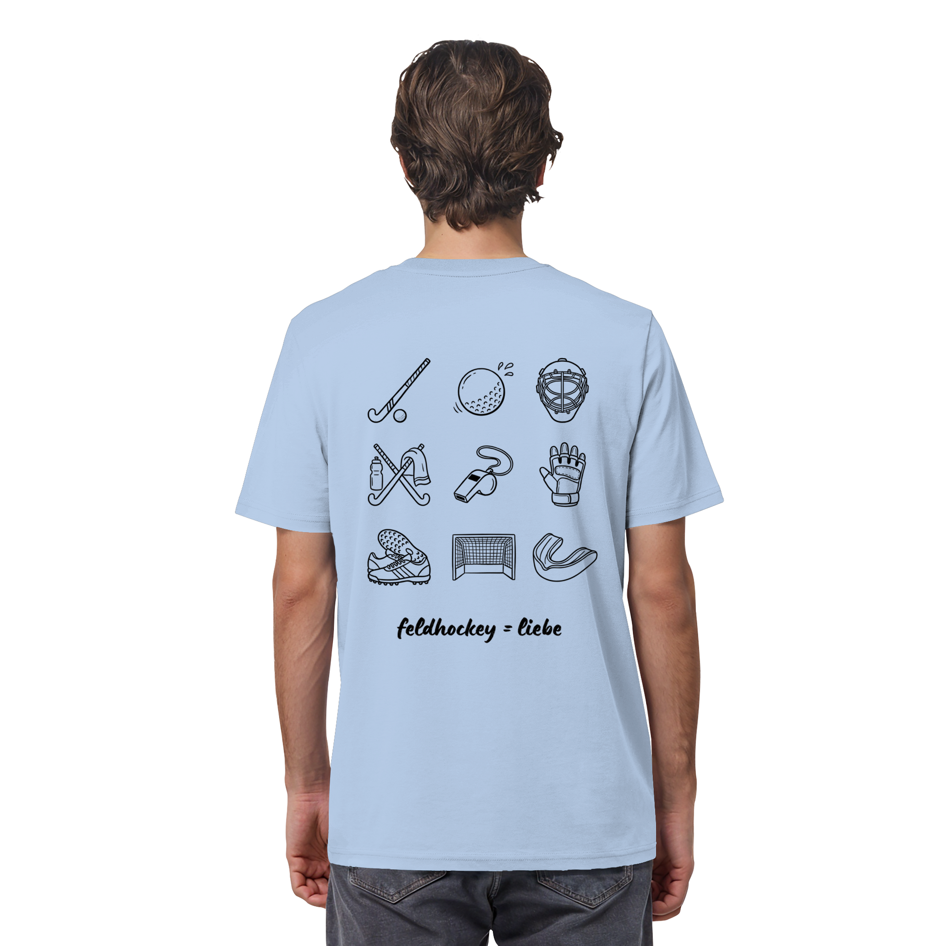 Feldhockey Liebe - Organic Shirt - Hockeycarl
