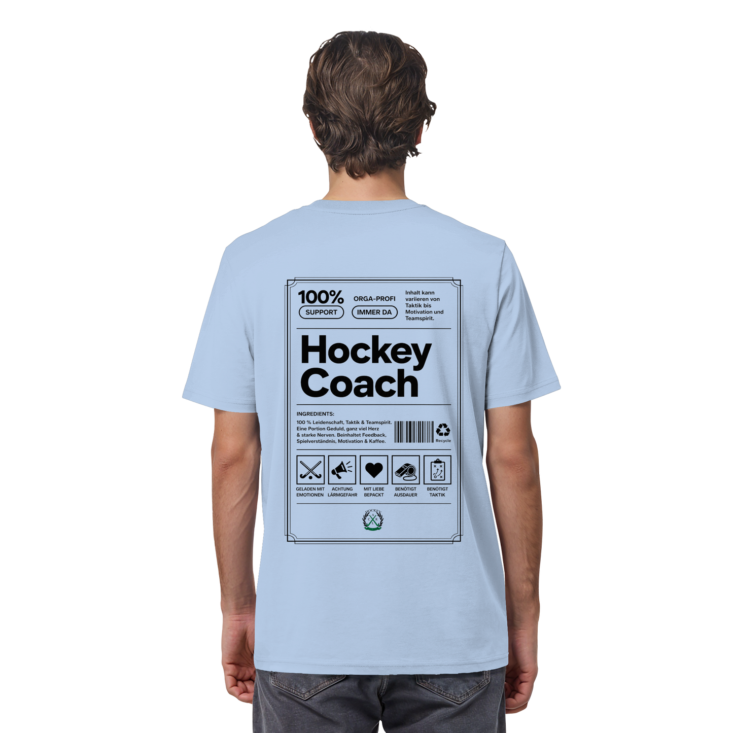 Hockey Coach - Organic Shirt - Hockeycarl