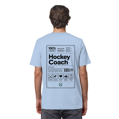 Hockey Coach - Organic Shirt - Hockeycarl