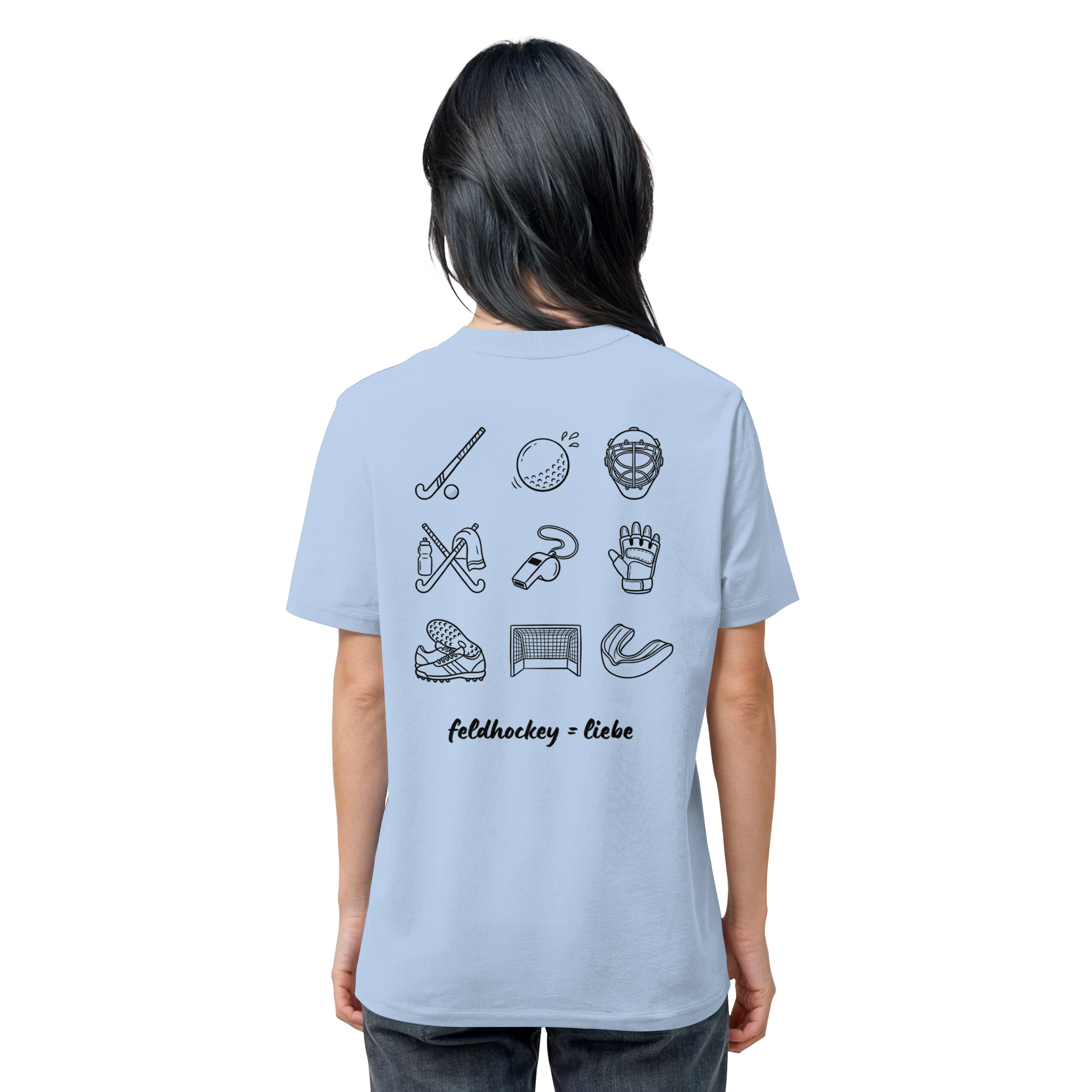 Feldhockey Liebe - Organic Shirt - Hockeycarl