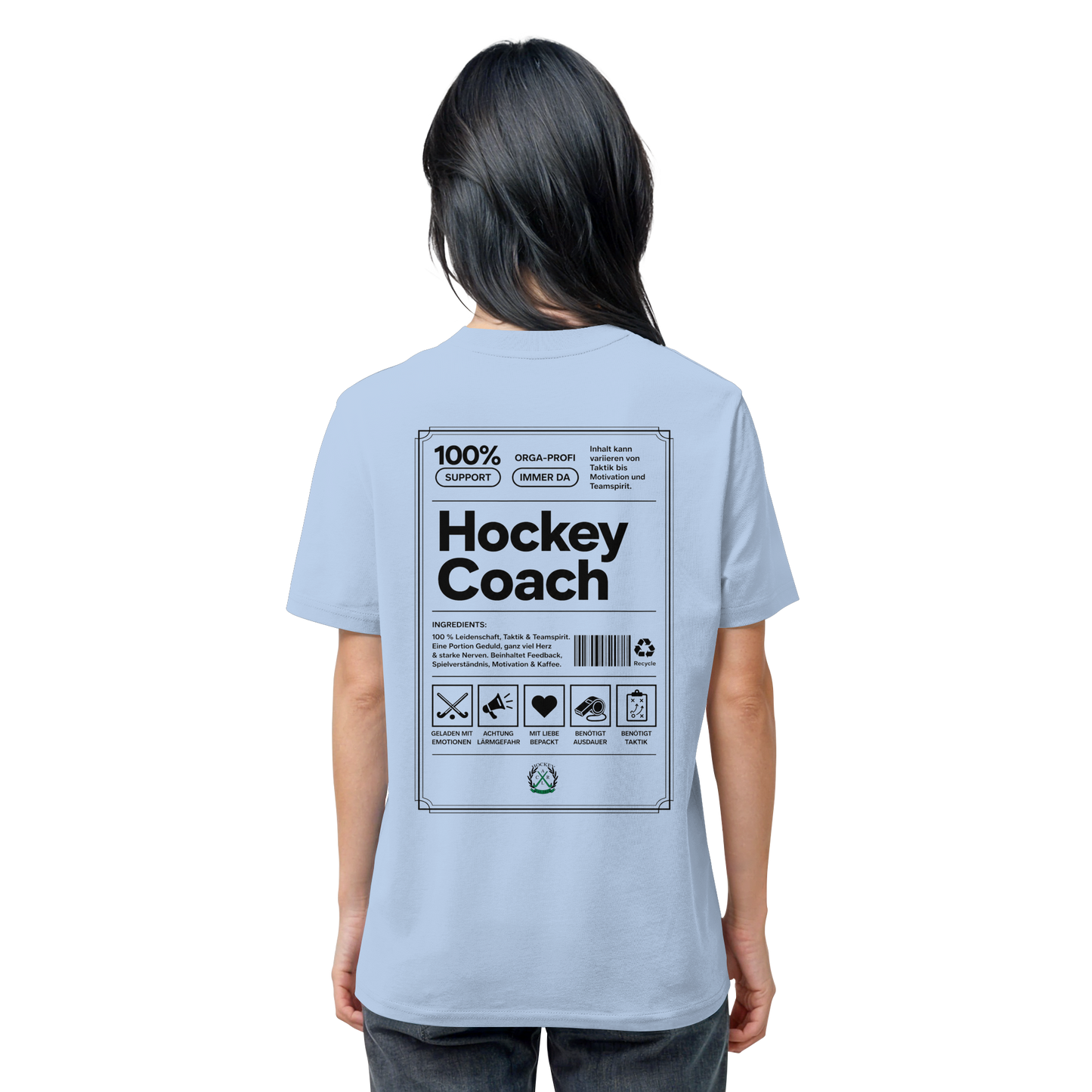 Hockey Coach - Organic Shirt - Hockeycarl
