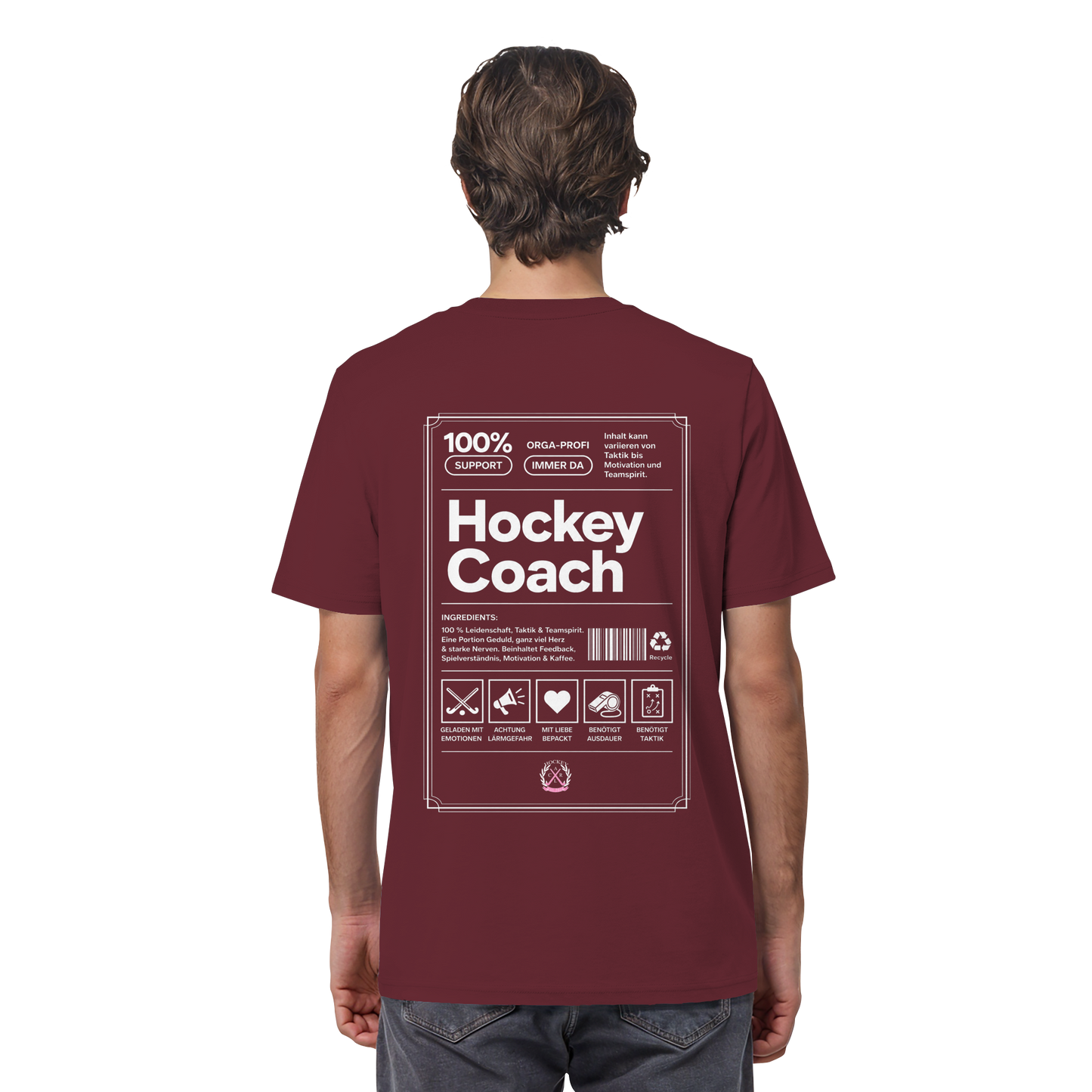 Hockey Coach - Organic Shirt - Hockeycarl
