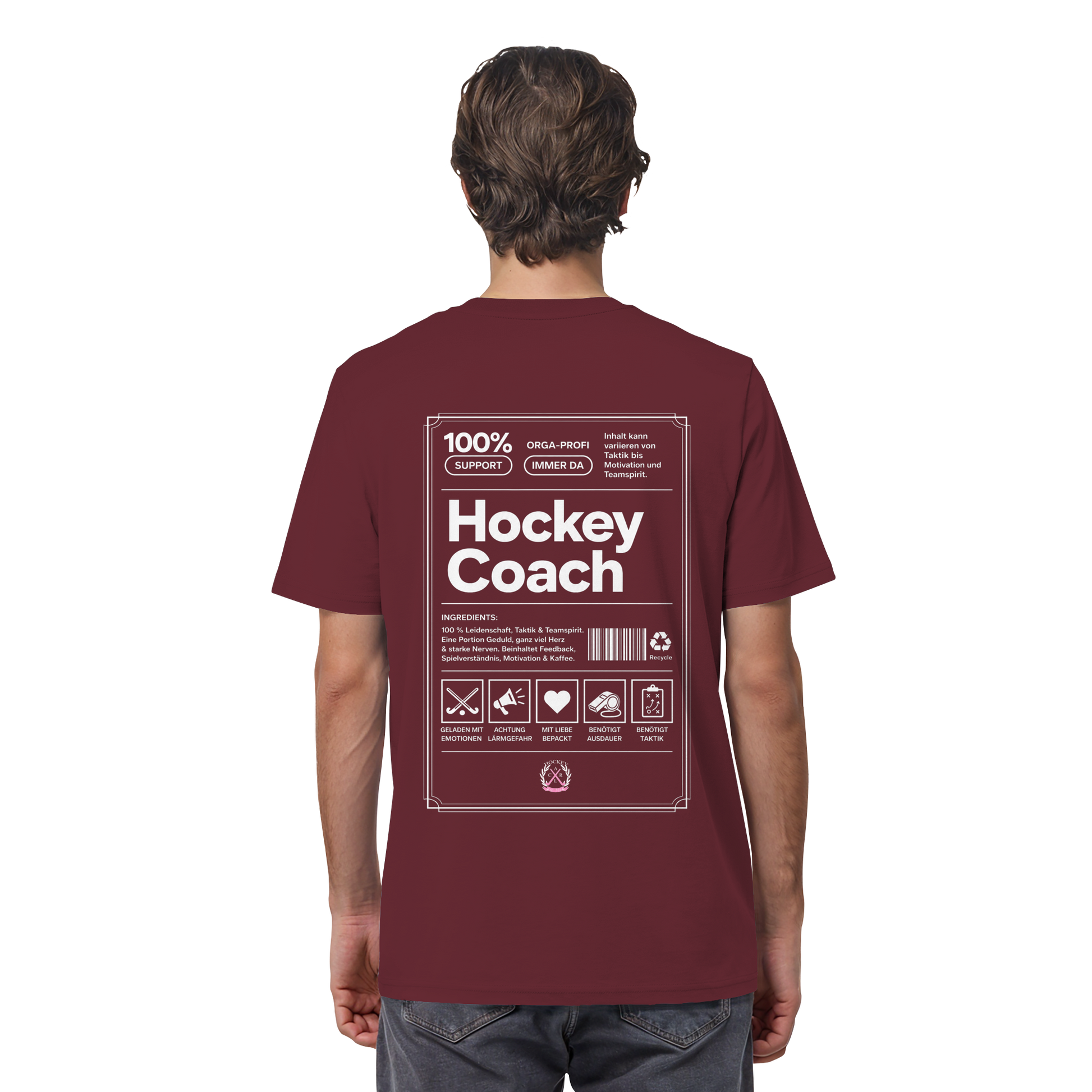 Hockey Coach - Organic Shirt - Hockeycarl