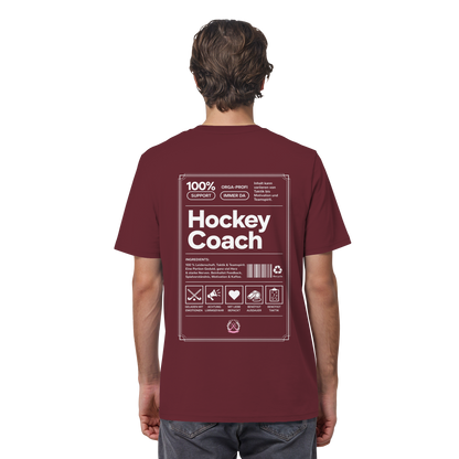 Hockey Coach - Organic Shirt - Hockeycarl