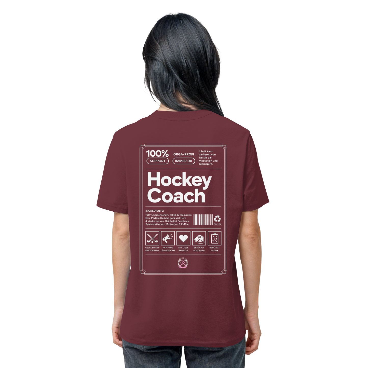 Hockey Coach - Organic Shirt - Hockeycarl