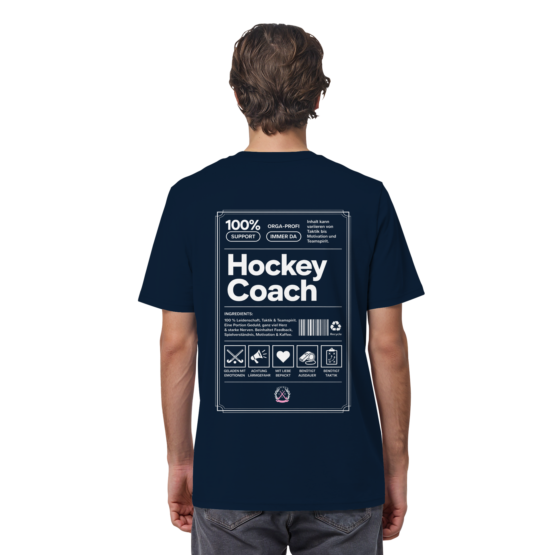 Hockey Coach - Organic Shirt - Hockeycarl