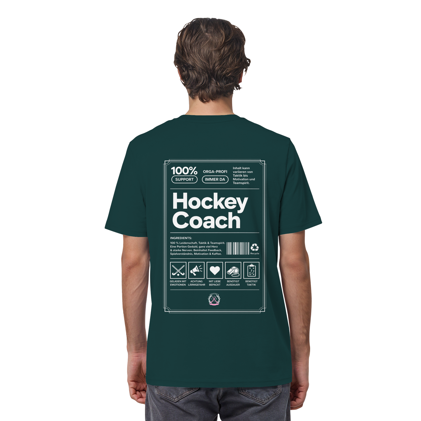 Hockey Coach - Organic Shirt - Hockeycarl
