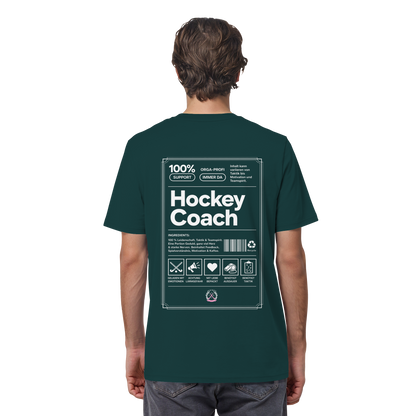 Hockey Coach - Organic Shirt - Hockeycarl