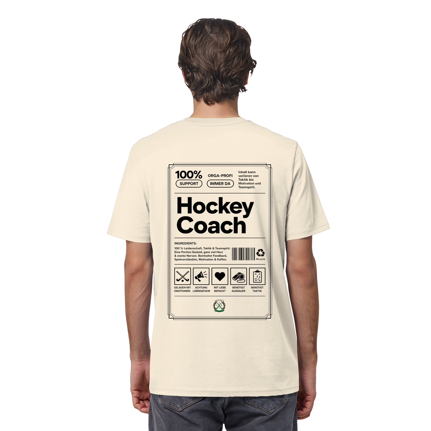 Hockey Coach - Organic Shirt - Hockeycarl
