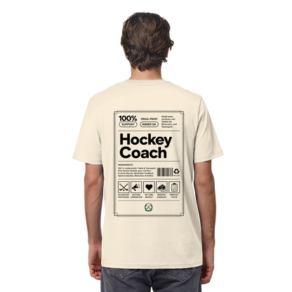 Hockey Coach - Organic Shirt - Hockeycarl