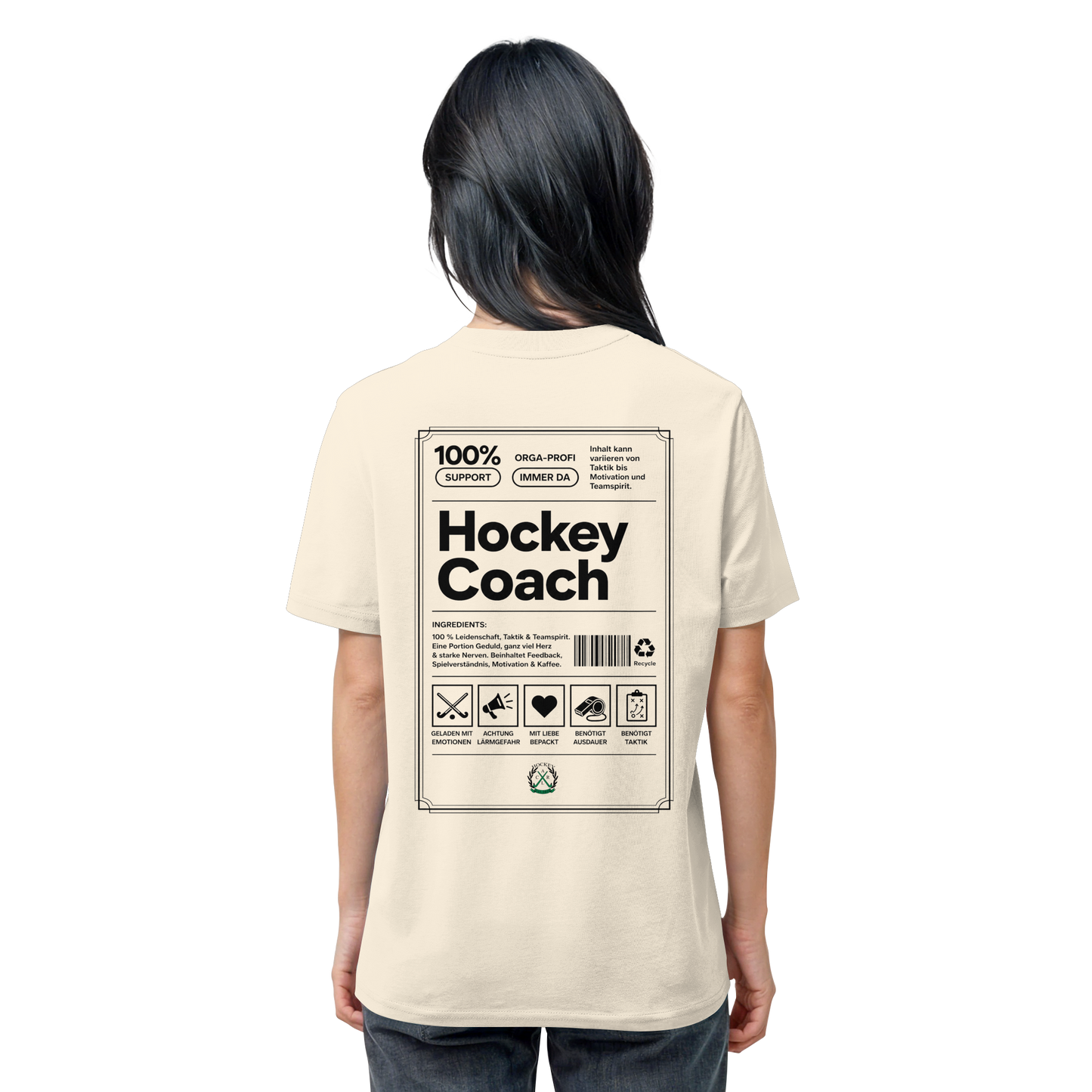 Hockey Coach - Organic Shirt - Hockeycarl