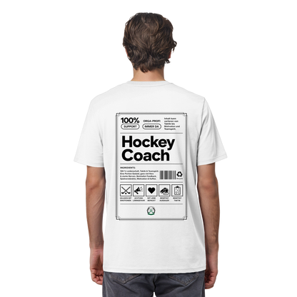Hockey Coach - Organic Shirt - Hockeycarl