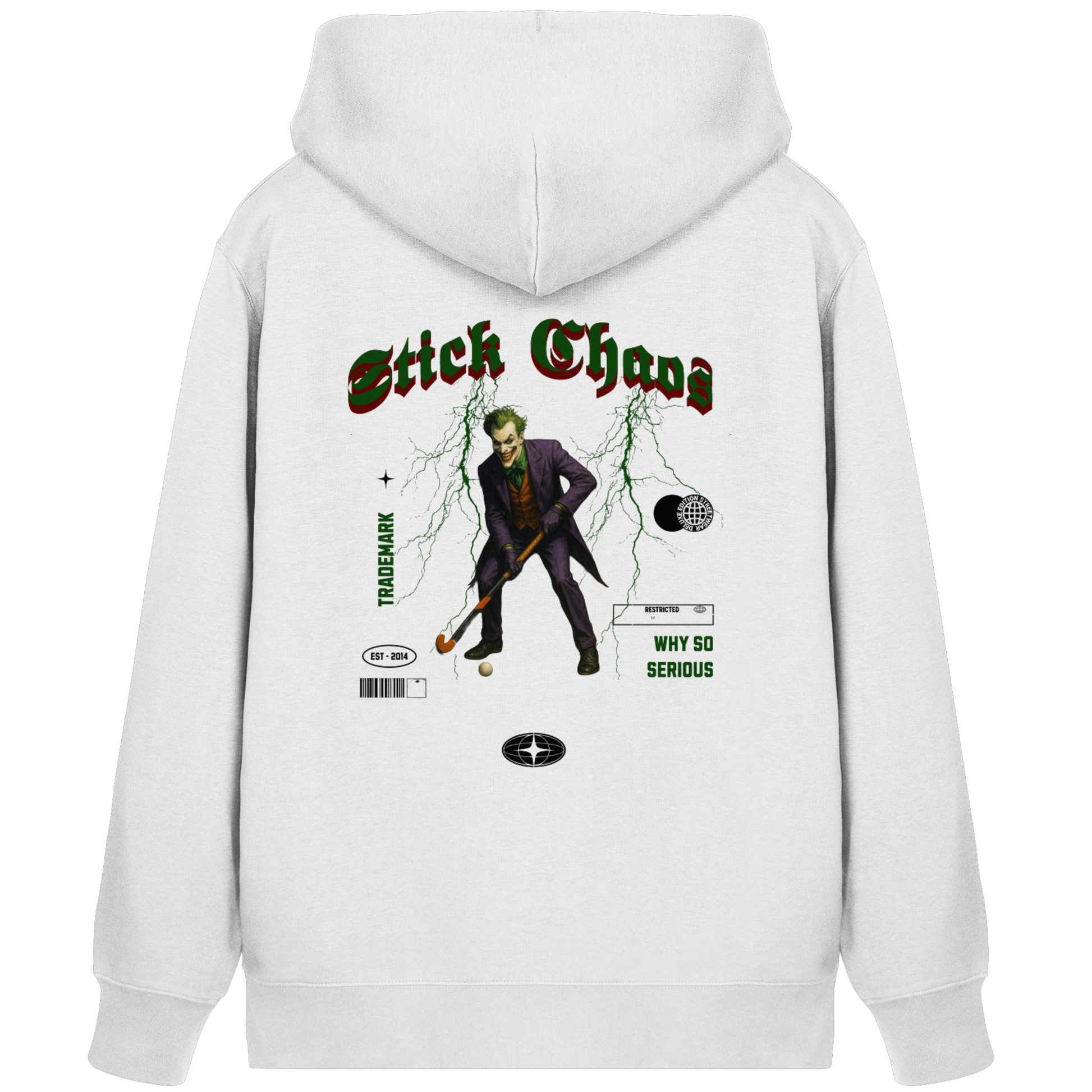 Stick Chaos - Organic Zipper - Hockeycarl