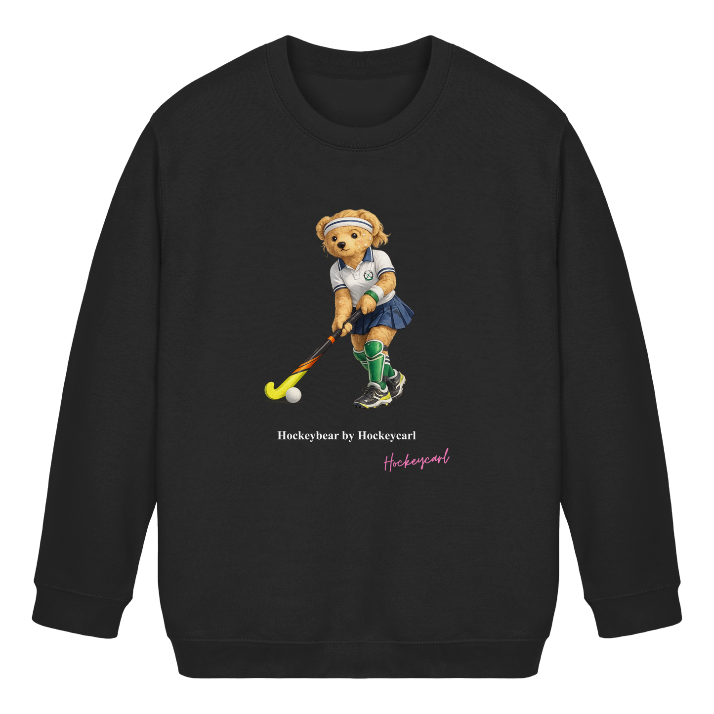 Hockeybear  - Kids Basic Sweatshirt - Hockeycarl