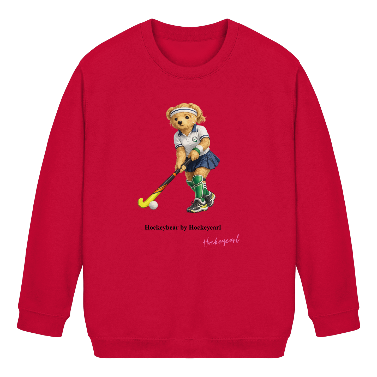 Hockeybear  - Kids Basic Sweatshirt - Hockeycarl