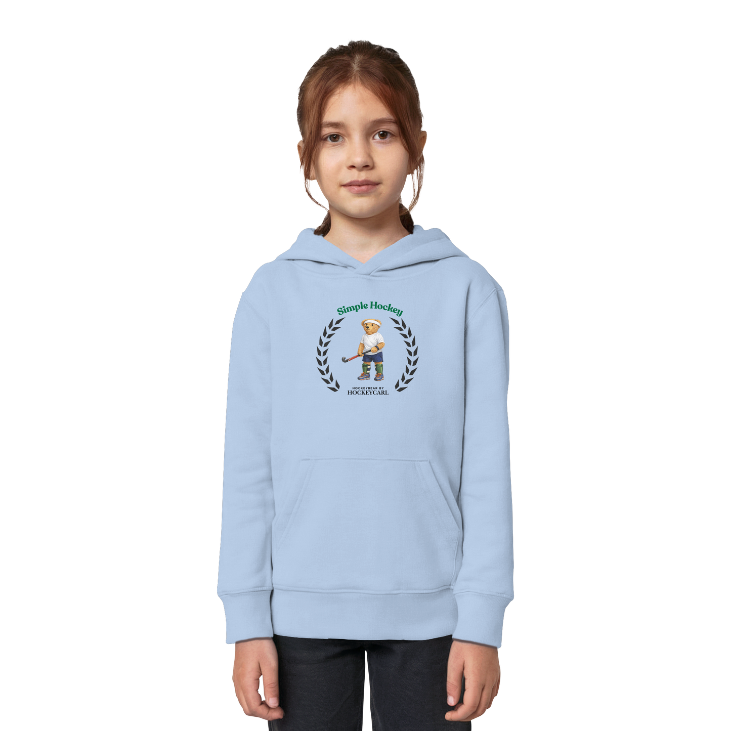 Hockey Bär Kids - Kids Organic Hoodie - Hockeycarl
