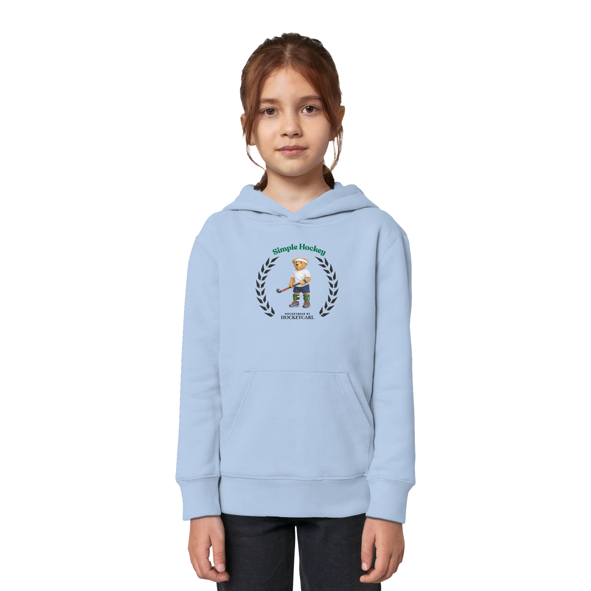 Hockey Bär Kids - Kids Organic Hoodie - Hockeycarl